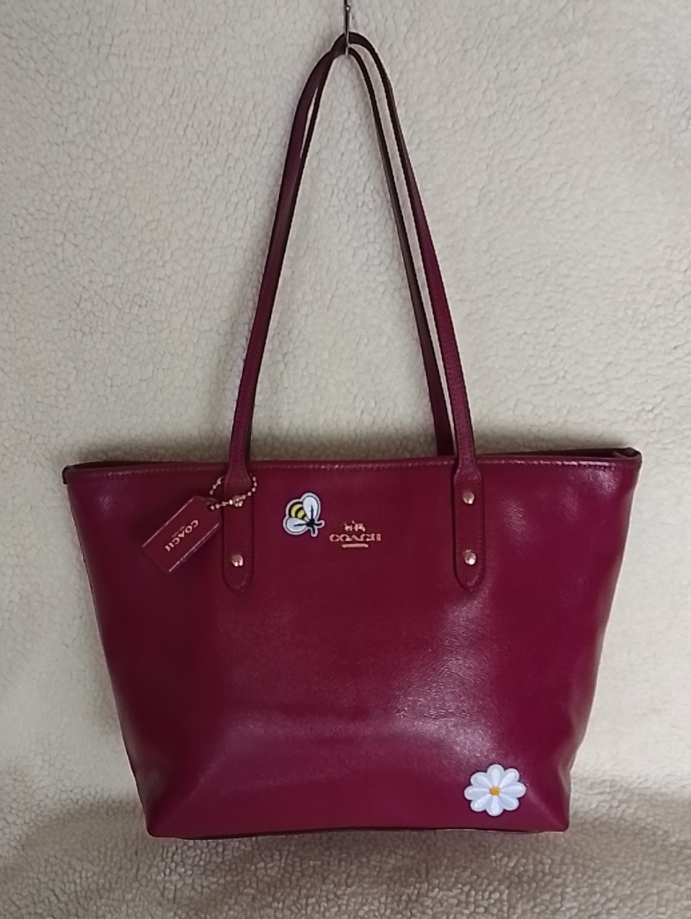 EUC Coach Leather Daisy Tote